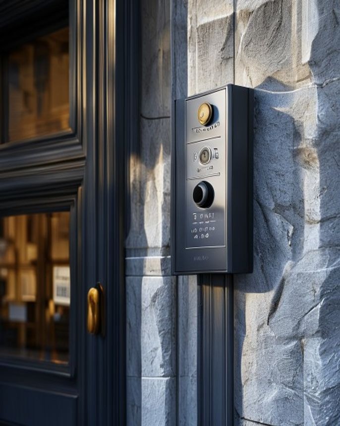 Interphonie immeuble haussmannien